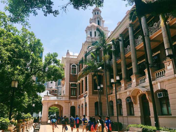 香港大学院校环境